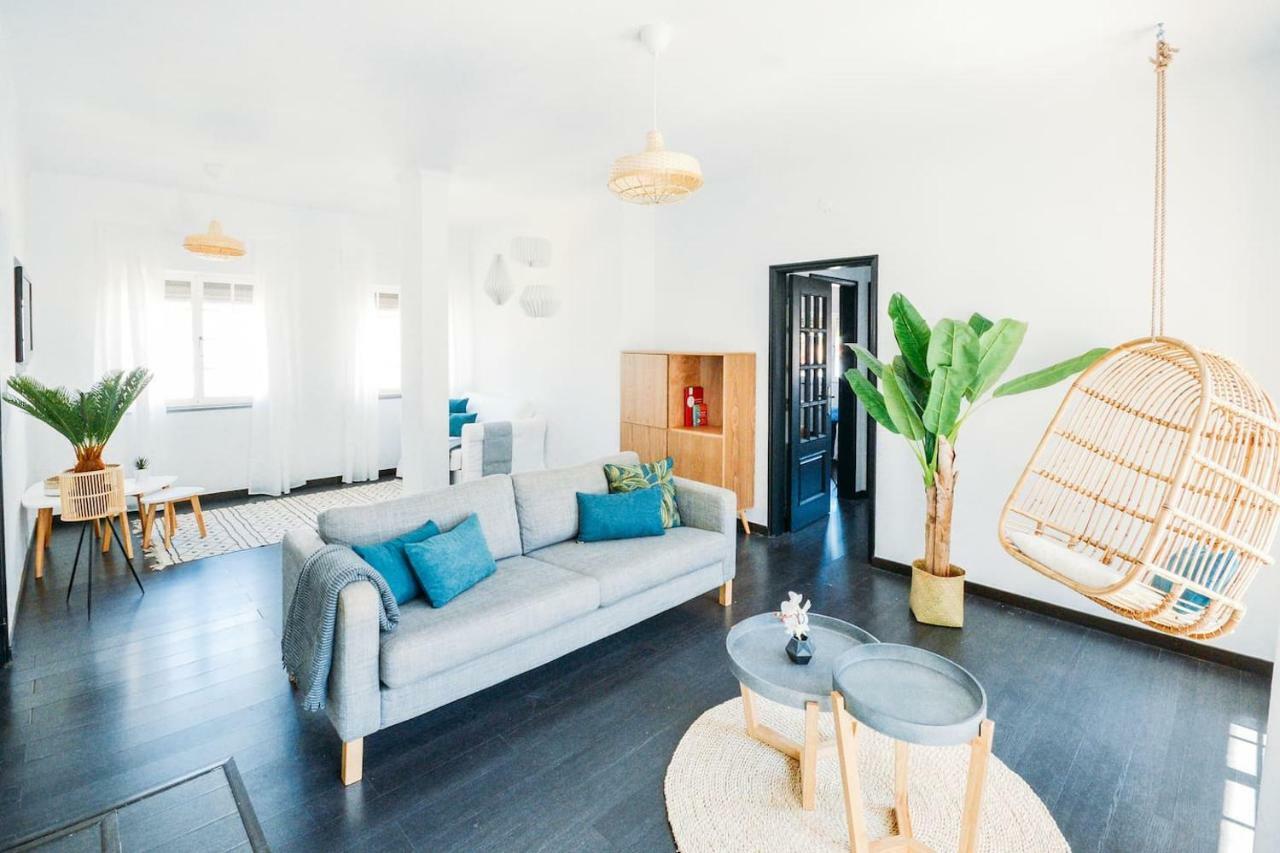 شقة Amazing Seaview With Terrace - 5Min From The Beach كاسكايس المظهر الخارجي الصورة